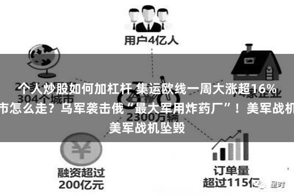 个人炒股如何加杠杆 集运欧线一周大涨超16%，后市怎么走？乌军袭击俄“最大军用炸药厂”！美军战机坠毁